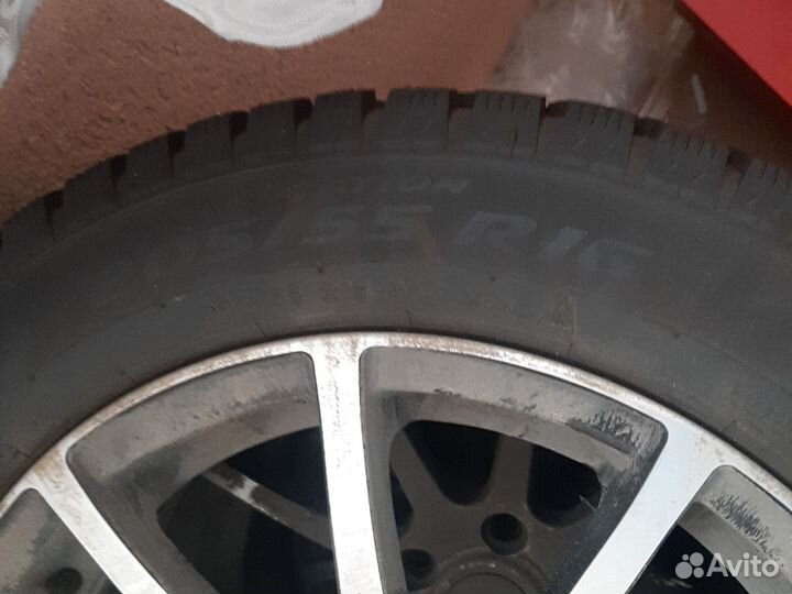 Колеса на зиме, в сборе r16 5/112