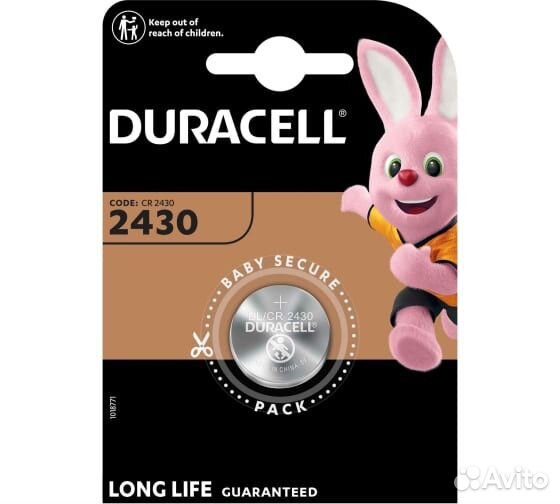 Батарея Duracell CR2430