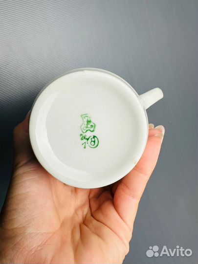 Кружка фарфор детская винтаж СССР Добруш