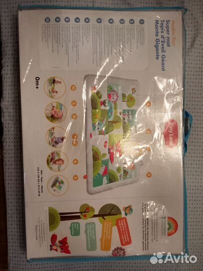 Развивающий коврик tiny love