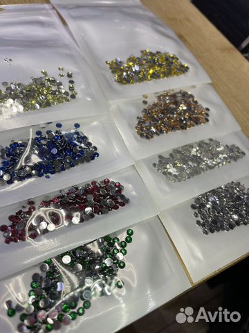Стразы холодной фиксации для рукоделия SS16