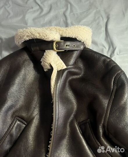 Винтажная дубленка женская