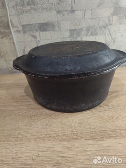 Казан чугунный 3 литра