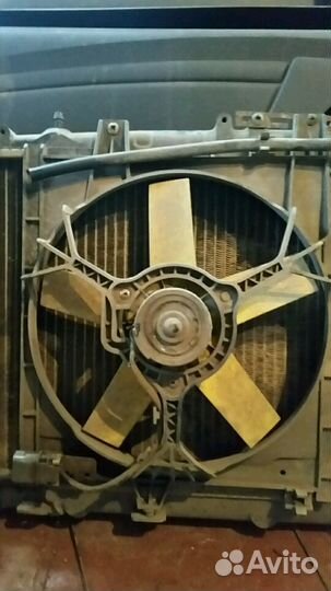 Мотор охлаждения Nissan Primera