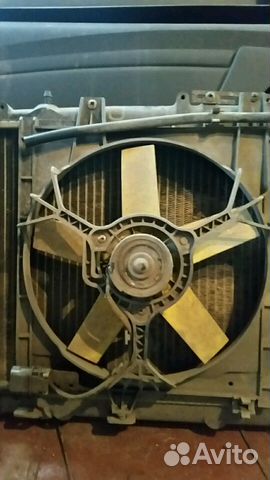 Мотор охлаждения Nissan Primera