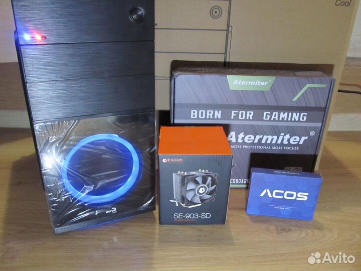 Игровой.Intel Xeon (х20).64Gb/8RX580/512/SSD/500W