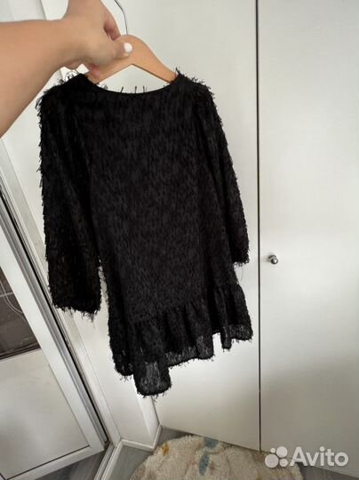 Платье с бахромой Zara