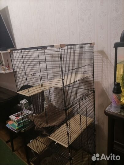 Большая клетка для шиншиллы