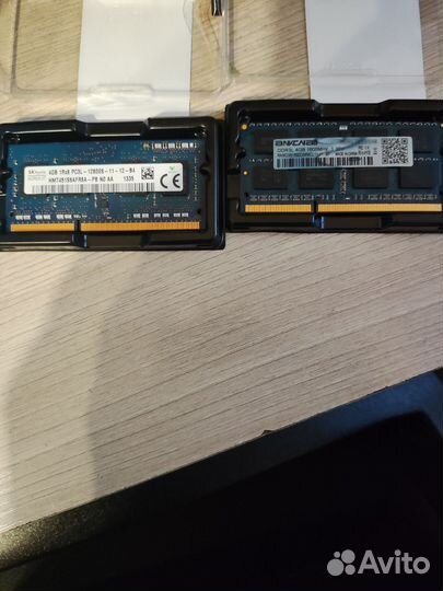 DDR3L 8gb(4x2) для ноутбука