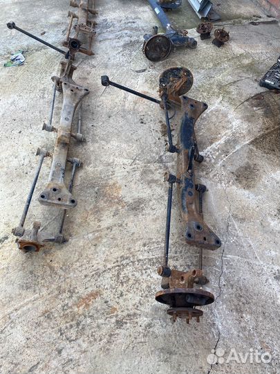 Задняя балка toyota corona st 190