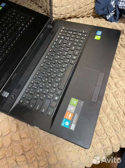 Lenovo G700 series 17.3” ноутбук с SSD 256gb, очен