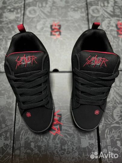 Мужские кеды Dc Shoes Court Graffik x Slayer