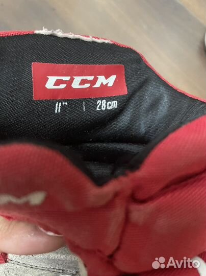 Краги хоккейные ccm 11 размер
