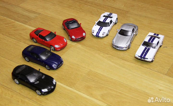 Суперкары. (De Agostini) - 6 моделей