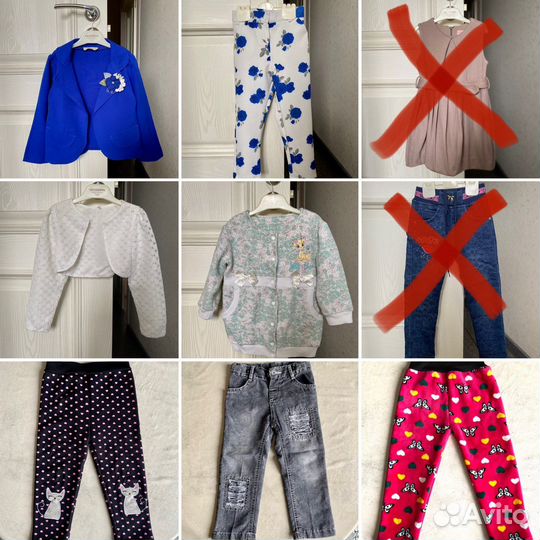 Одежда для девочки 3-5 года