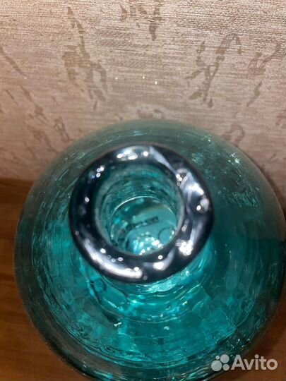 Бутыль пузатая старинная