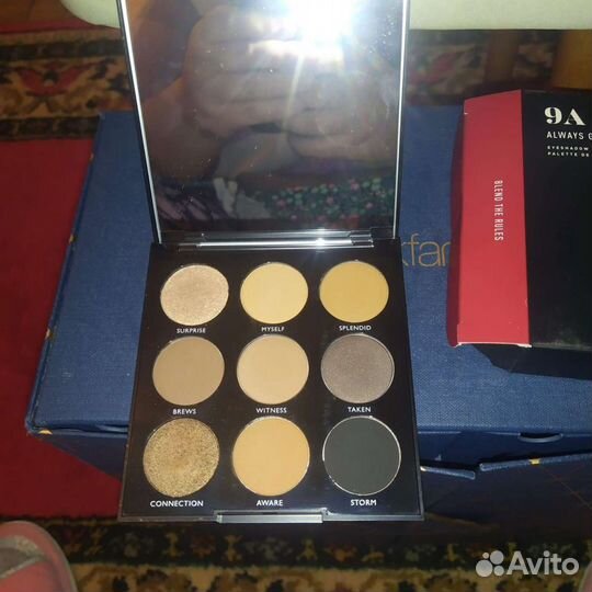 Тени. Morphe 9 A Always Golden. Б/у