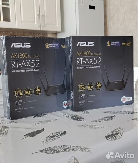 Asus RT-AX52 роутер с Wi Fi 6 (ax)