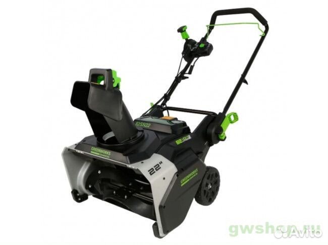 Снегоуборщик greenworks GD82SN22 8ah + зу
