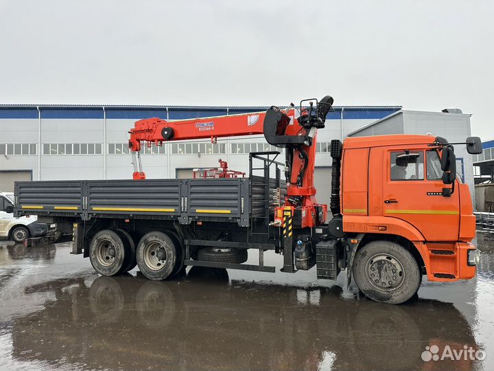 КАМАЗ 65115 с КМУ, 2024