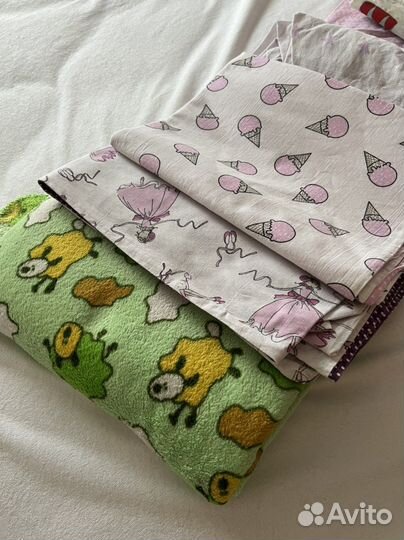 Постельное белье для детской кроватки