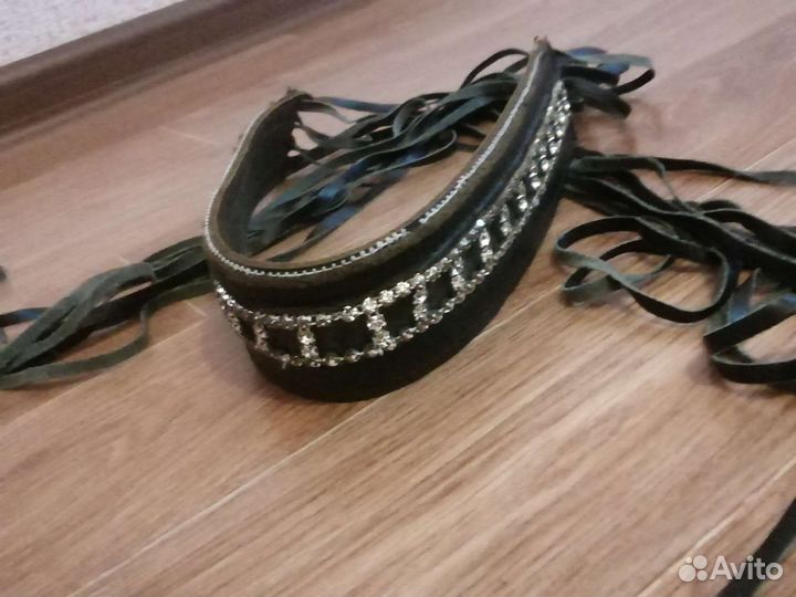 Ремень женский натуральная кожа чёрный италия