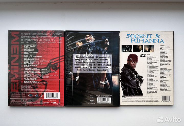 50cent cd Eminem DVD