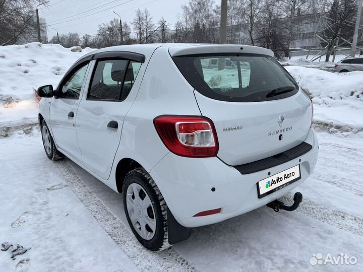 Renault Sandero 1.6 МТ, 2016, 54 070 км