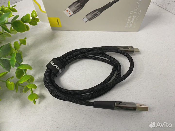 Кабель Baseus Dynamic USB-Type-C 100W 1m