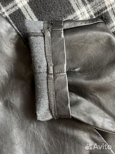 Кожаные брюки