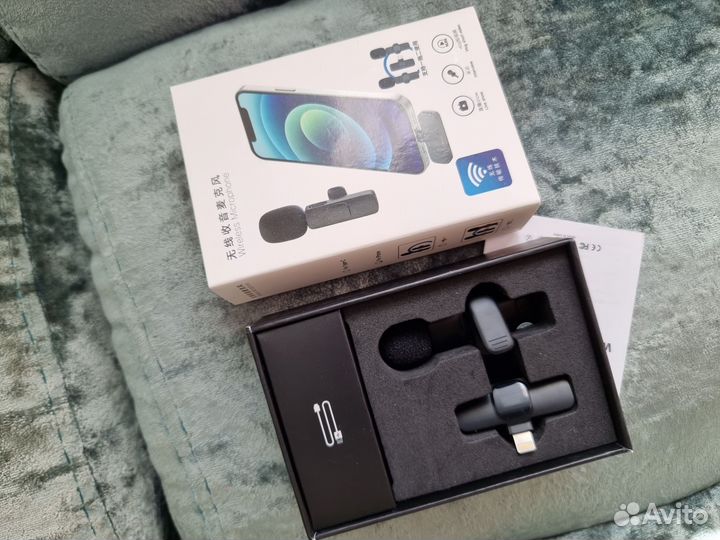 Петличный микрофон на iPhone