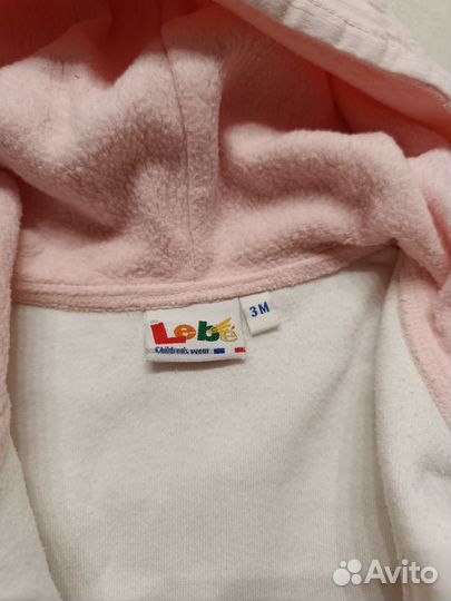 Костюм на девочку+шапочка+пинетки