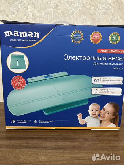 Весы для новорожденных maman