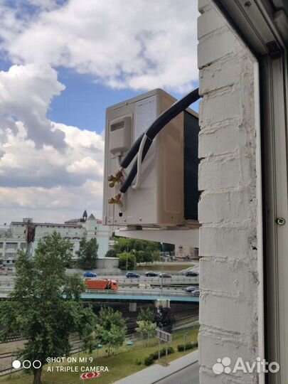 Установка кондиционеров Монтаж сплит систем