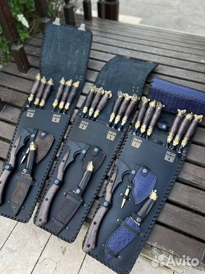 Ножи из Дамаска от производителя. Набор
