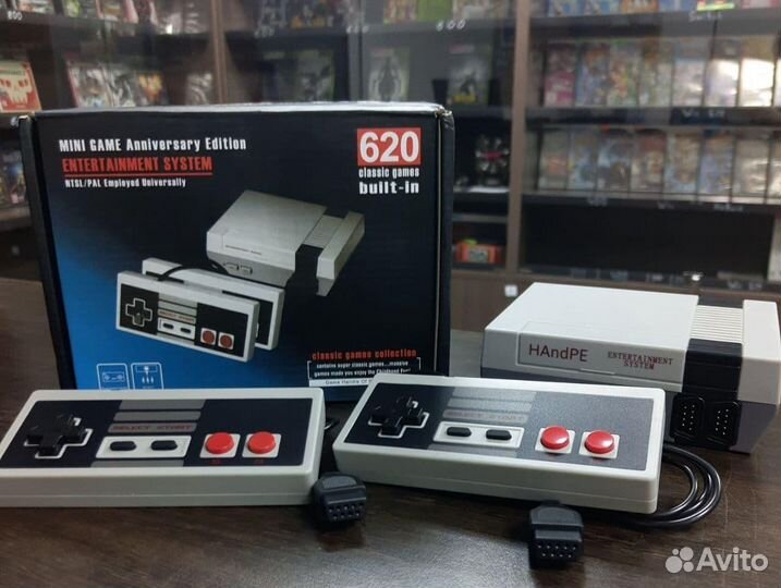 Новая Ретро приставка консоль Dendy 620 игр