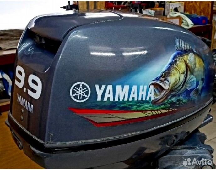 Наклейки на лодочные моторы (винилография)