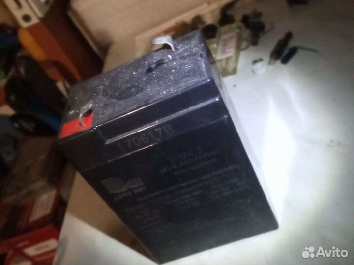 Аккумулятор 6v 4,5ah и 12v