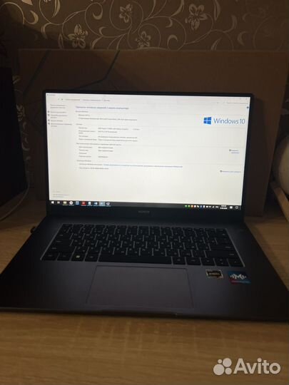 Ноутбук honor MagicBook 15 R5/8/512 Gray