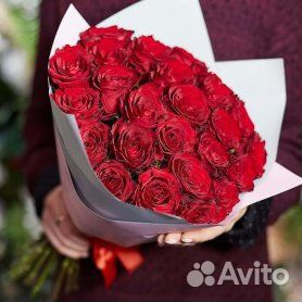 25 красных роз Цветы Букеты Розы