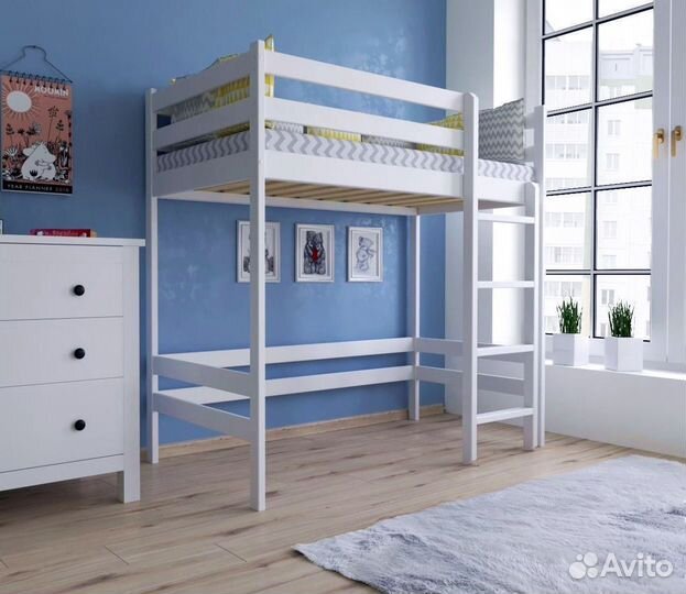 Кровать чердак