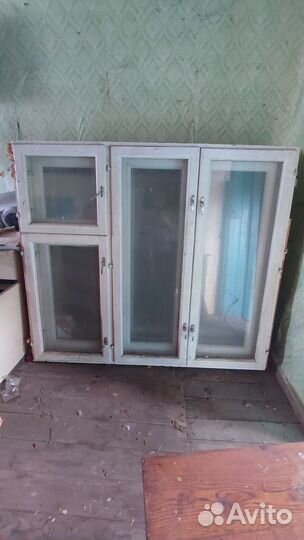 Оконный блок деревянный