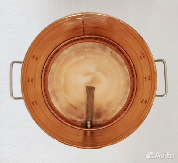 Медный перегонный куб 30 и 50 литро с зглушкой тэн