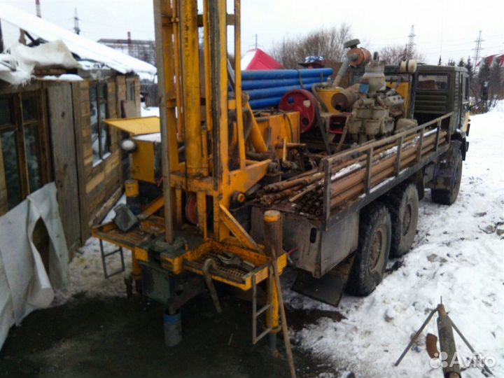 Бурение скважин на а/м УАЗ, Камаз