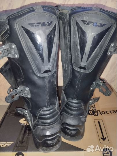 Мотоботы Fly racing maverik размер 47