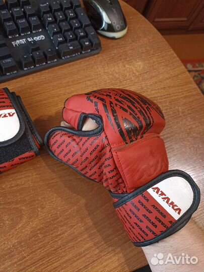 Перчатки для MMA с защитой пальца для борьбы