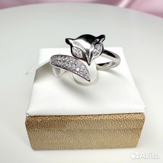 Кольцо с лисой