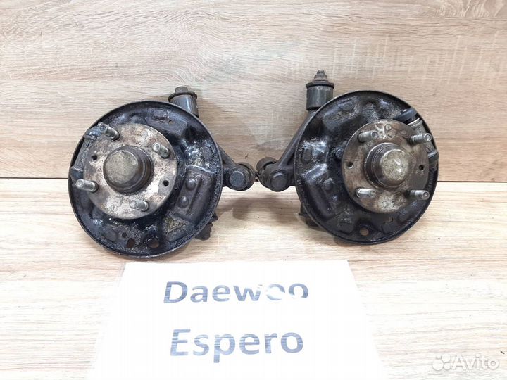 Ступица задняя в сборе под барабан Дэу Эсперо