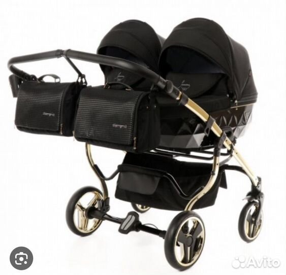 Коляска для двойни Junama Diamond 3 в 1