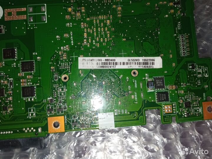 Gl553vd main board rev 2.0/i7-7700hq/gtx 1050 4gb
